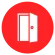 icon of open door