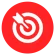 exact icon showing target