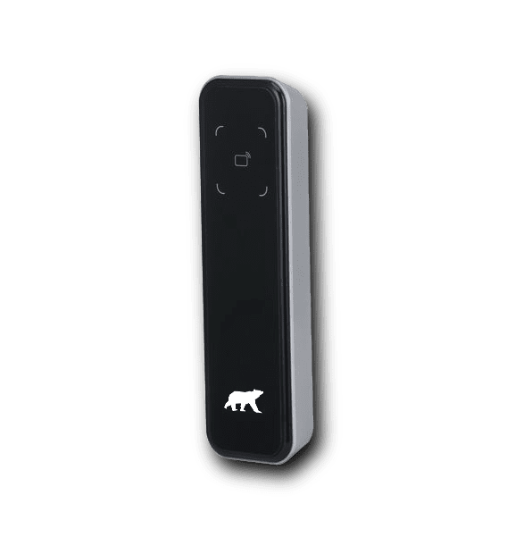 Thin black Fob reader