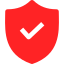 Red shield icon