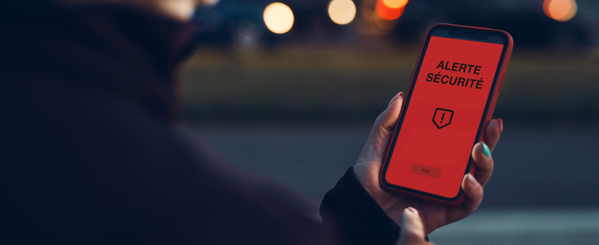 Alerte mobile et levée de doute